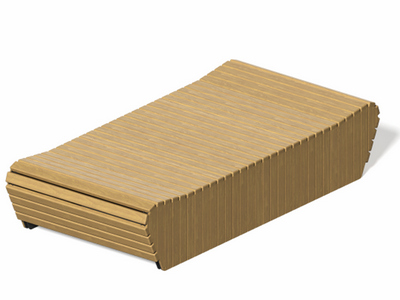 Шезлонг реечный 2