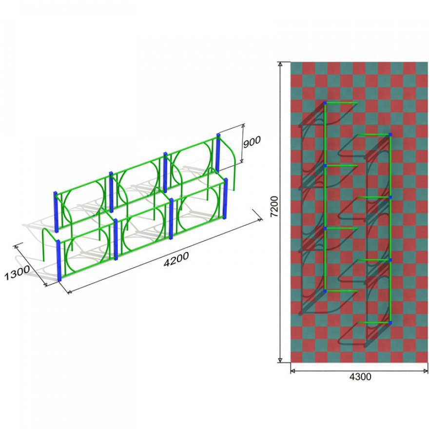 Лабиринт Зиг-заг BL - вид 3