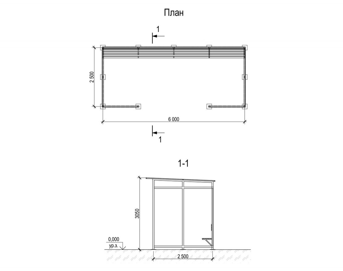 Павильон для курения 3 - вид 4